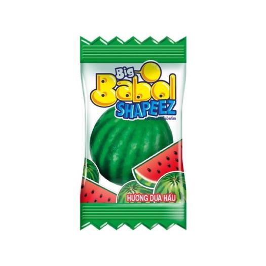 KẸO CAO SU THỔI CÓ NHÂN BIG BABOL SHAPEEZ HƯƠNG DƯA HẤU
