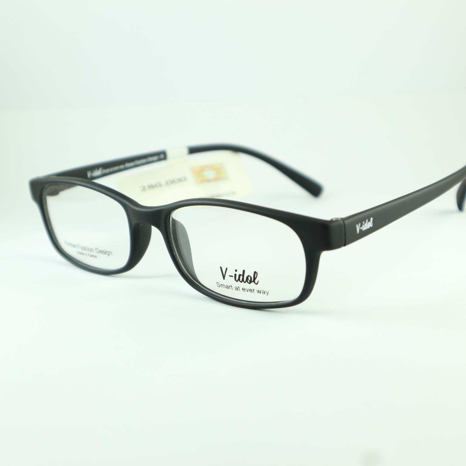 [HCM]Gọng kính V-idol V8002 MBK ( màu đen )