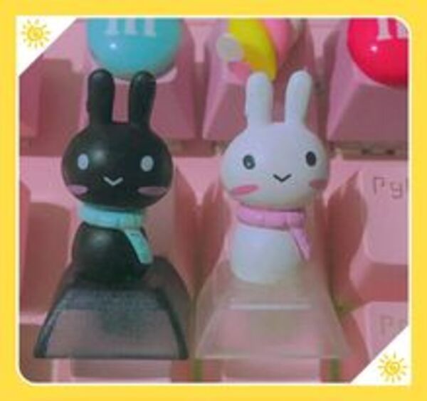Keycap thỏ siêu xinh