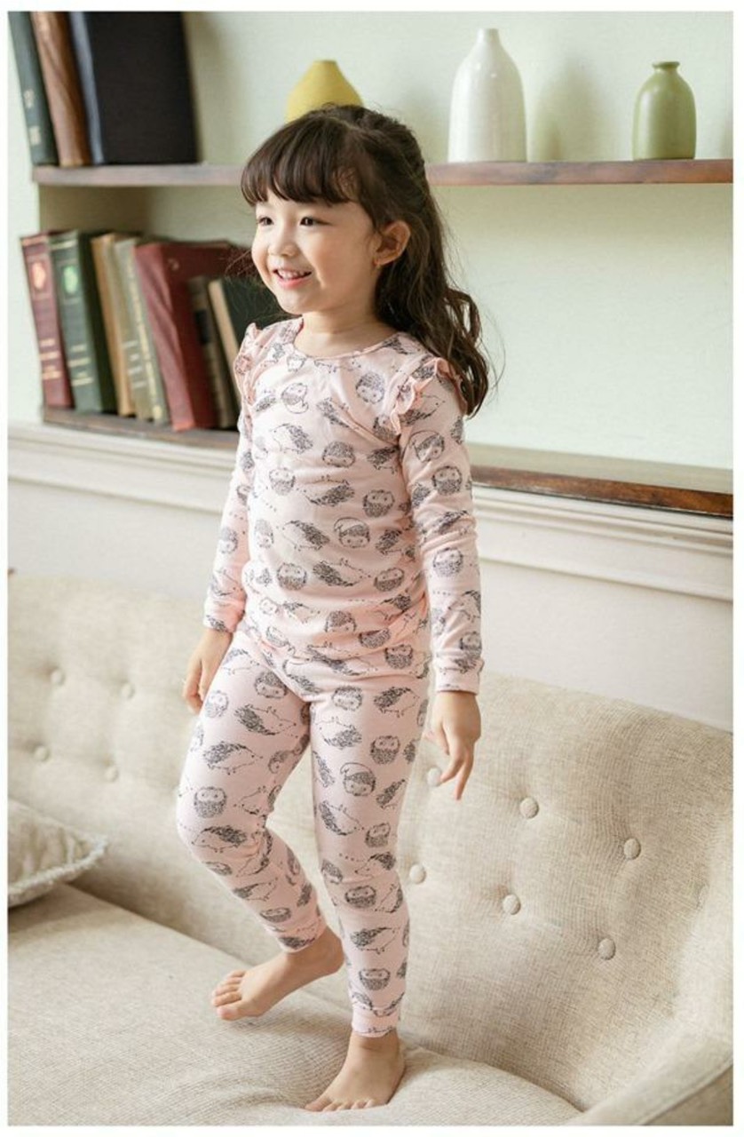 BỘ ĐỒ BÉ GÁI MOIMOLPI TAY DÀI CÁNH TIÊN
