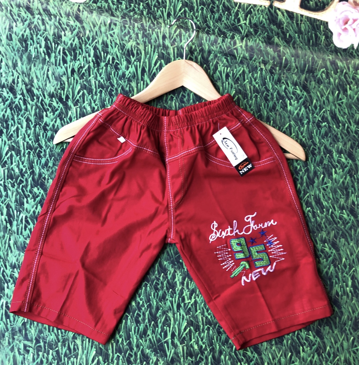 Quần short kaki bé trai từ 23kg - 25kg