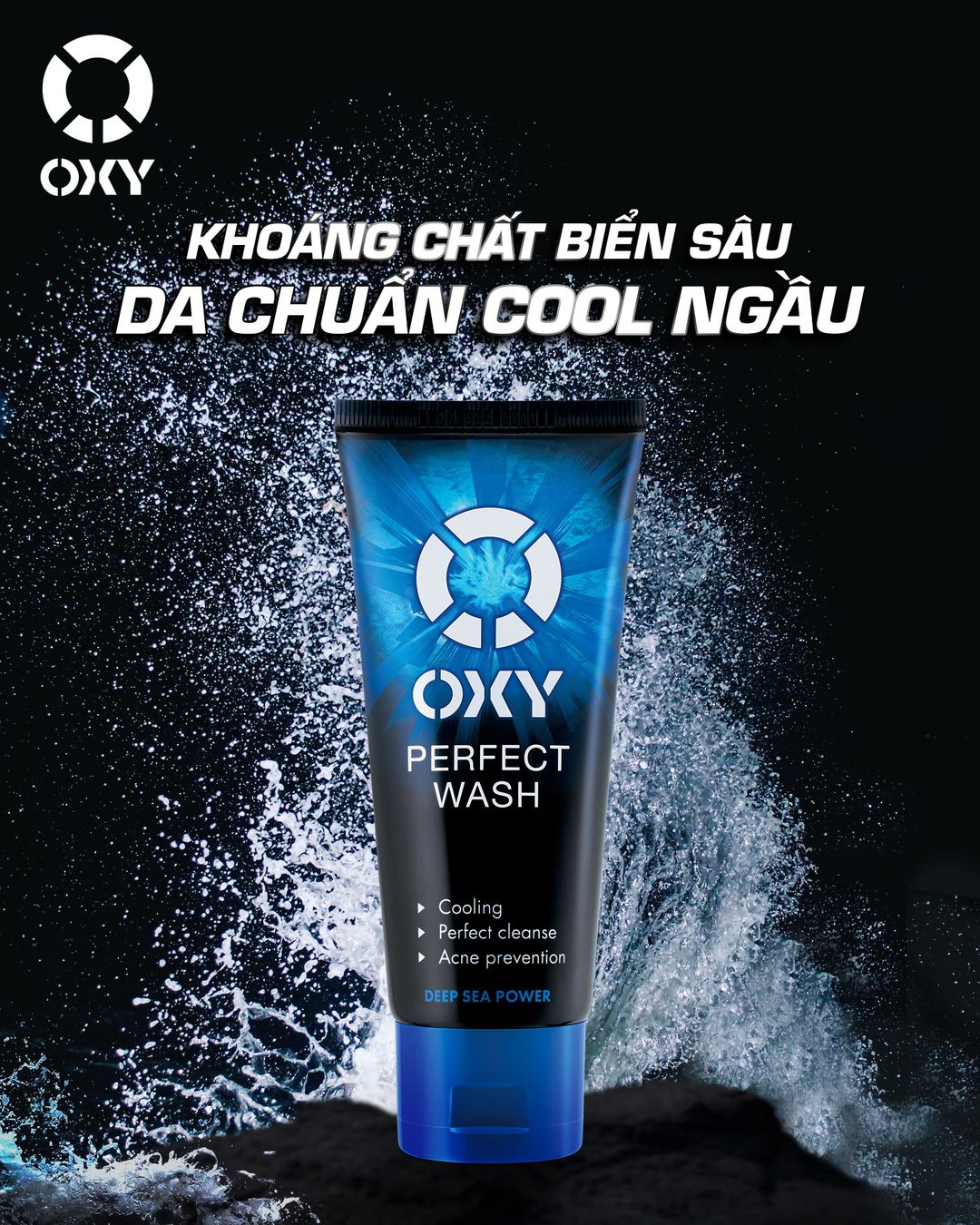 Kem Rửa Mặt Oxy Perfect Wash Mát Lạnh 50g
