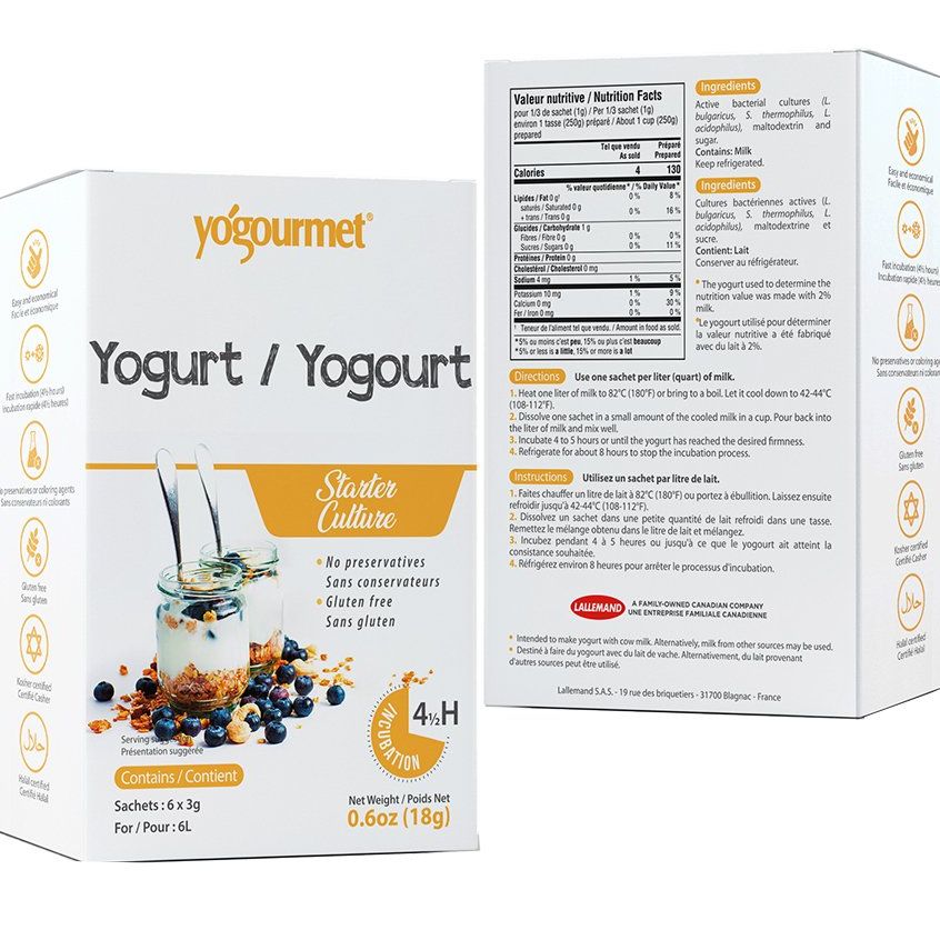 Men làm sữa chua Kefir - Vegan - Probiotic (Yógourmet)