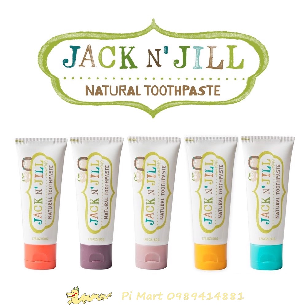 Kem đánh răng Jack N Jill cho bé