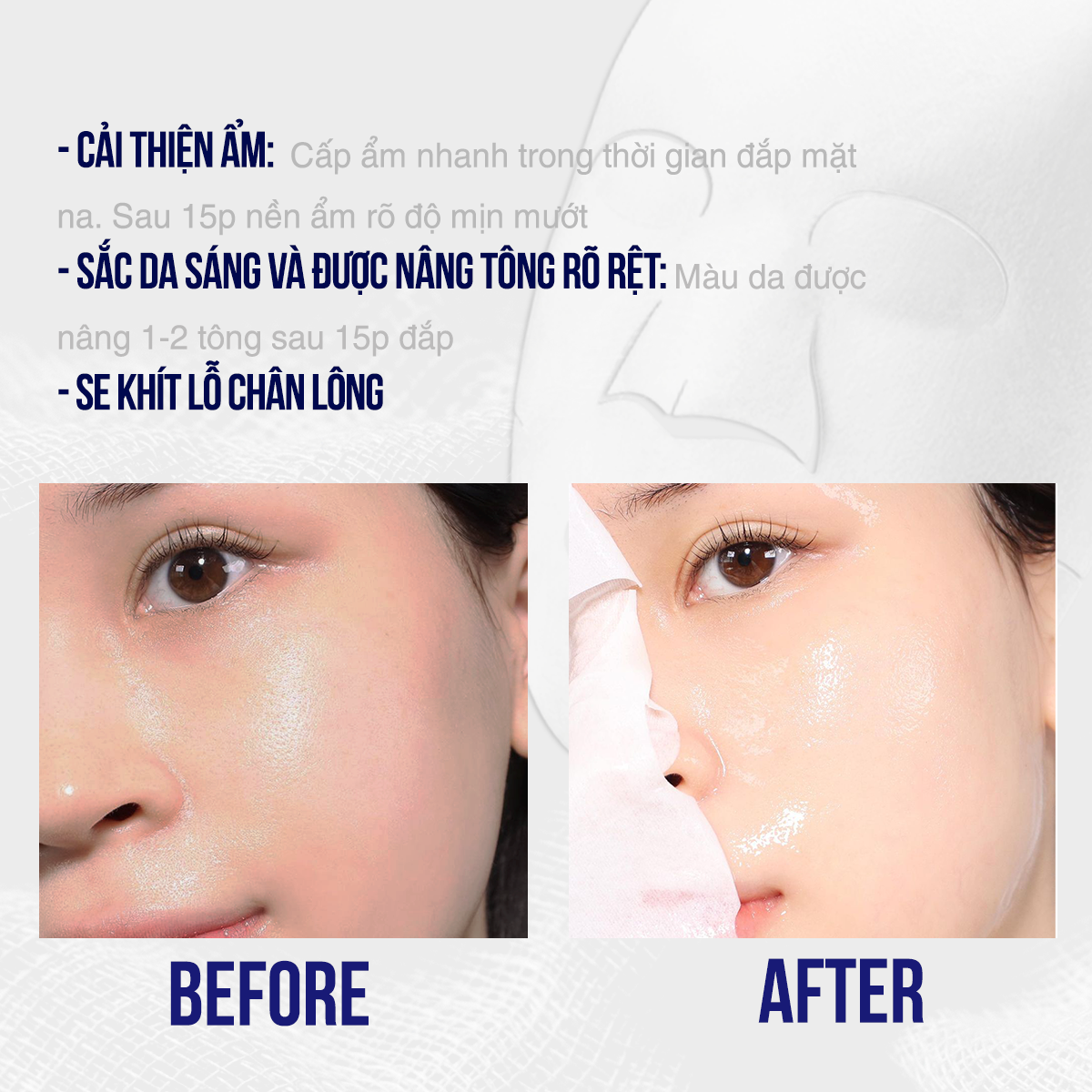 Mặt Nạ Dưỡng Trắng Sur.Medic Bright Glutathione Mask