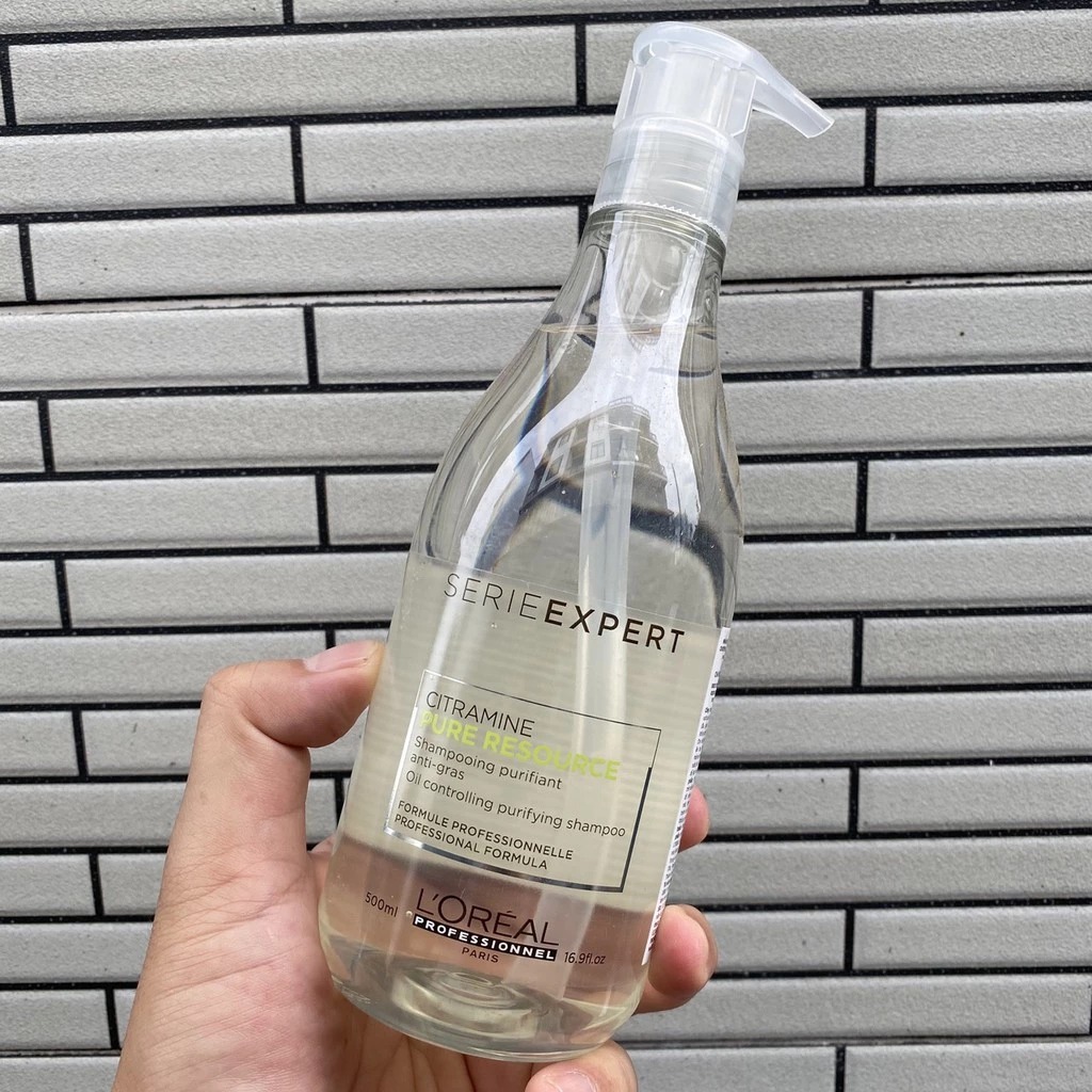 [HCM]Dầu Gội Chăm Sóc Da Đầu Dầu Loreal Pure Resource Citramine Shampoo 500ml