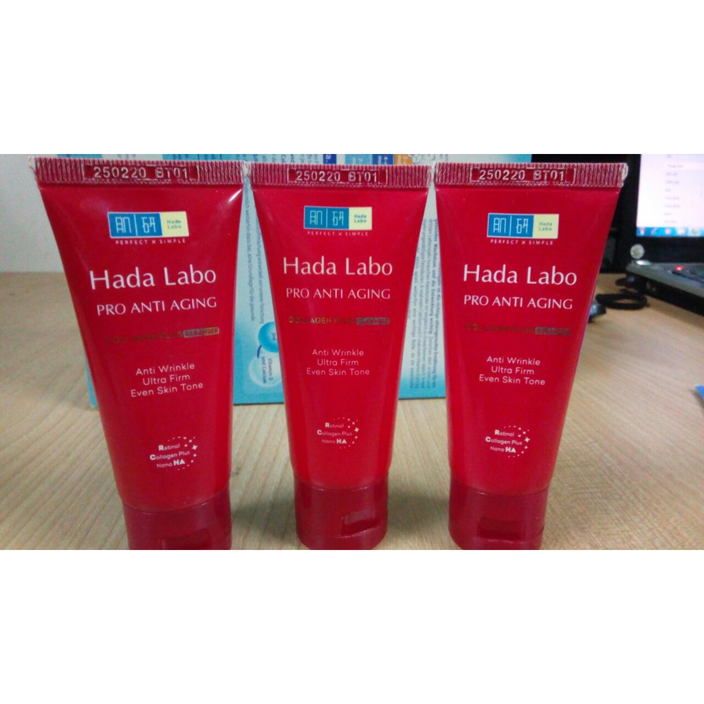 [HCM]Sữa rửa mặt dưỡng trắng da Hada Labo 20g