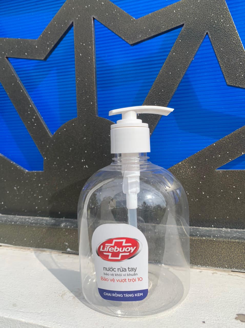 Chai Nhựa Pet Vòi Nhấn 500ml