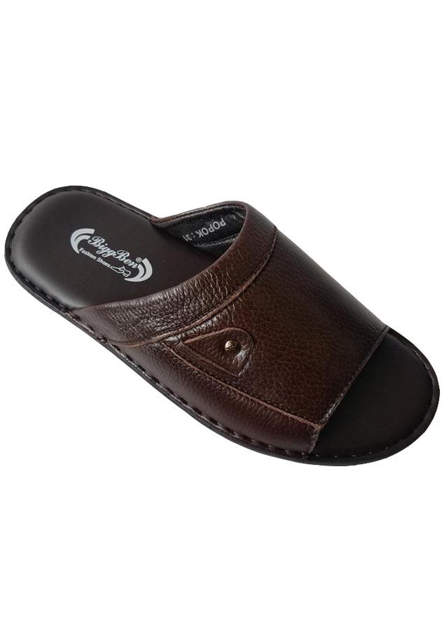 Dép Nam BIGBEN Da Bò Thật Cao Cấp DN286