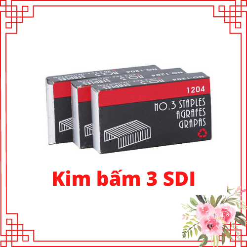 Kim bấm số 3 sdi , việt đức dùng cho bấm kim số 3 cầm tay