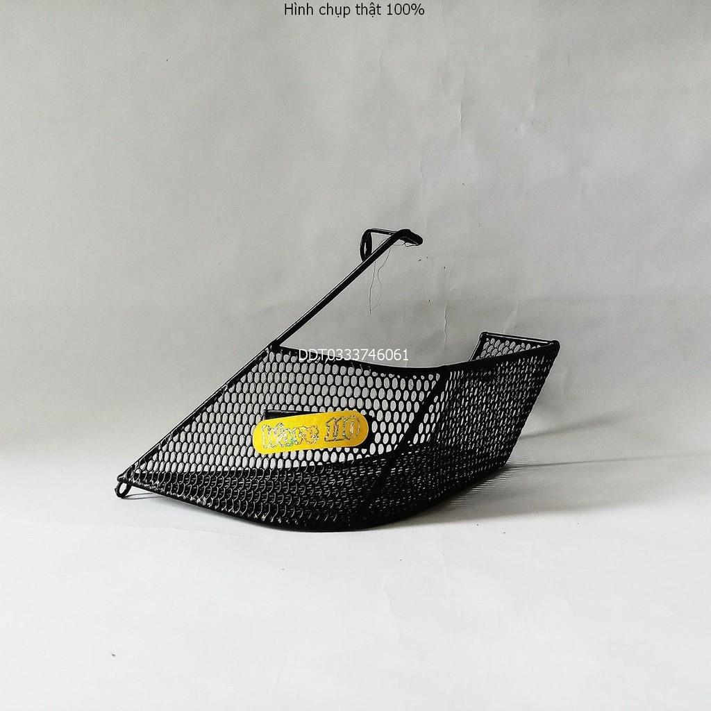 Rổ/giỏ xe máy wave 110 lắp hông