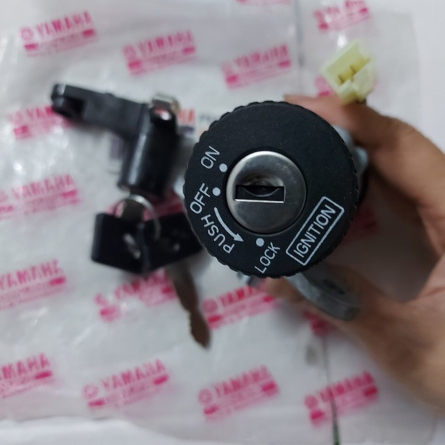 [HCM]Bộ ổ khoá xe Mio nhỏ đời đầu ( không từ) hàng công ty sản xuất