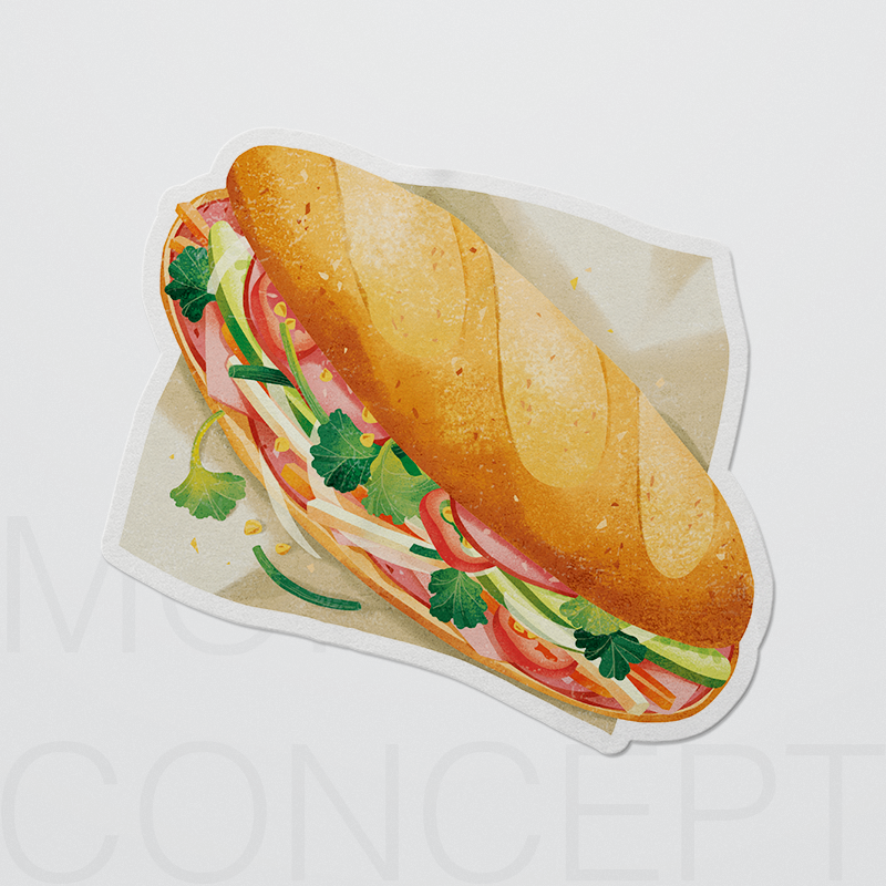 Sticker - Món ăn Việt Nam
