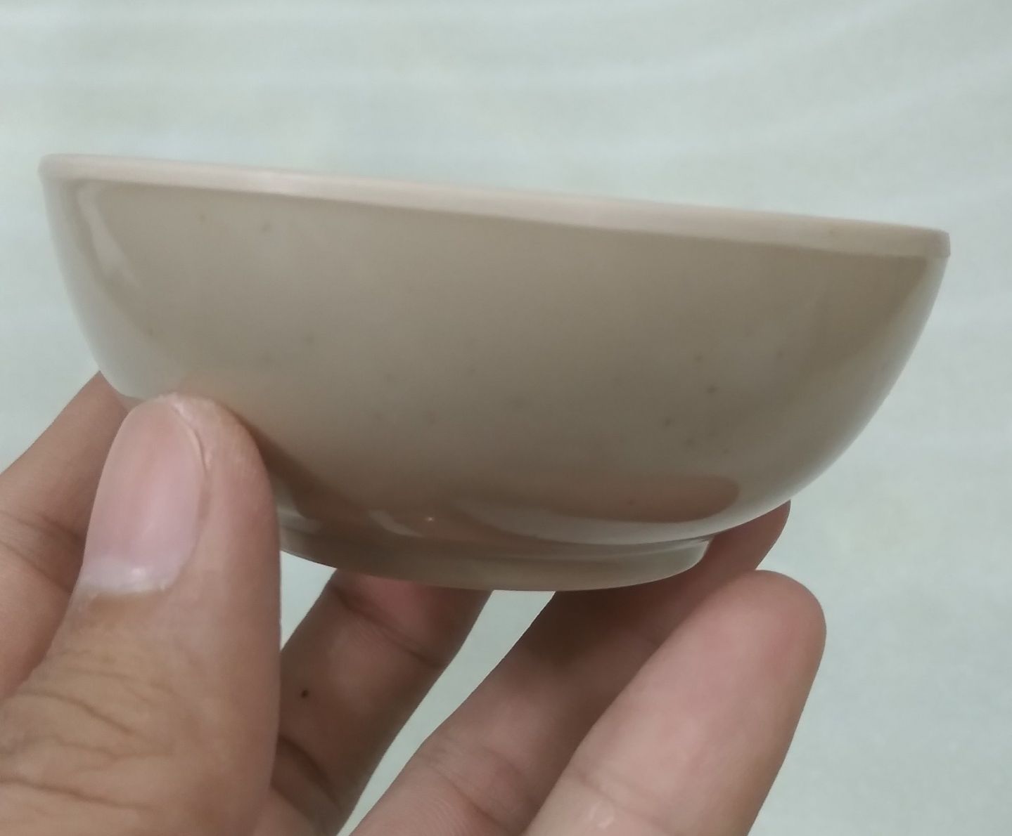 Chén(bát) đựng cơm,nước chấm nhựa Melamine màu Nâu nhiều Size