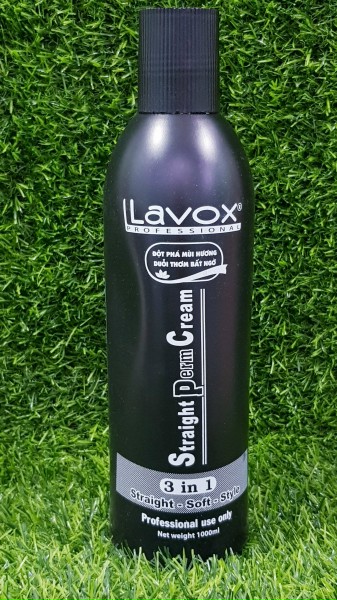 [HCM]Kem duỗi tóc 3in1 Lavox 1000ml