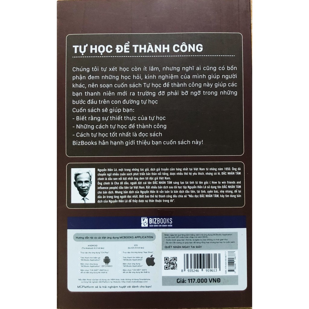 [HCM]Sách - Tự Học Để Thành Công