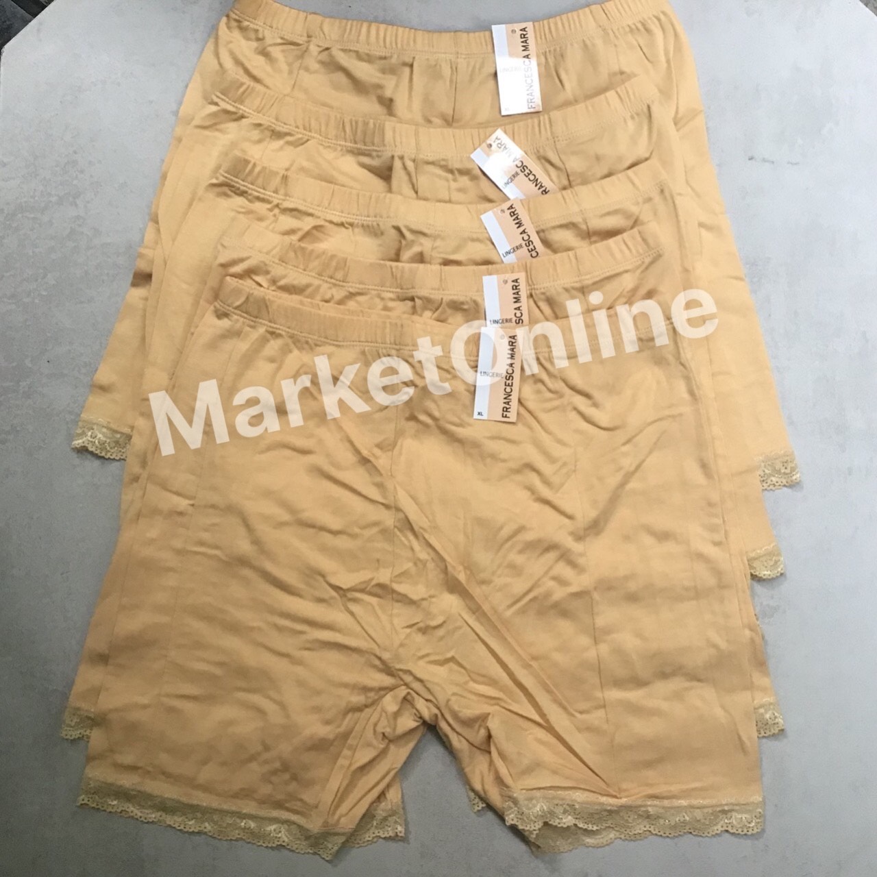 Combo 3 quần đùi mặc trong váy chất cotton co giãn mịn mát nhiều size từ 45 đến 95kg dv10 marketonline