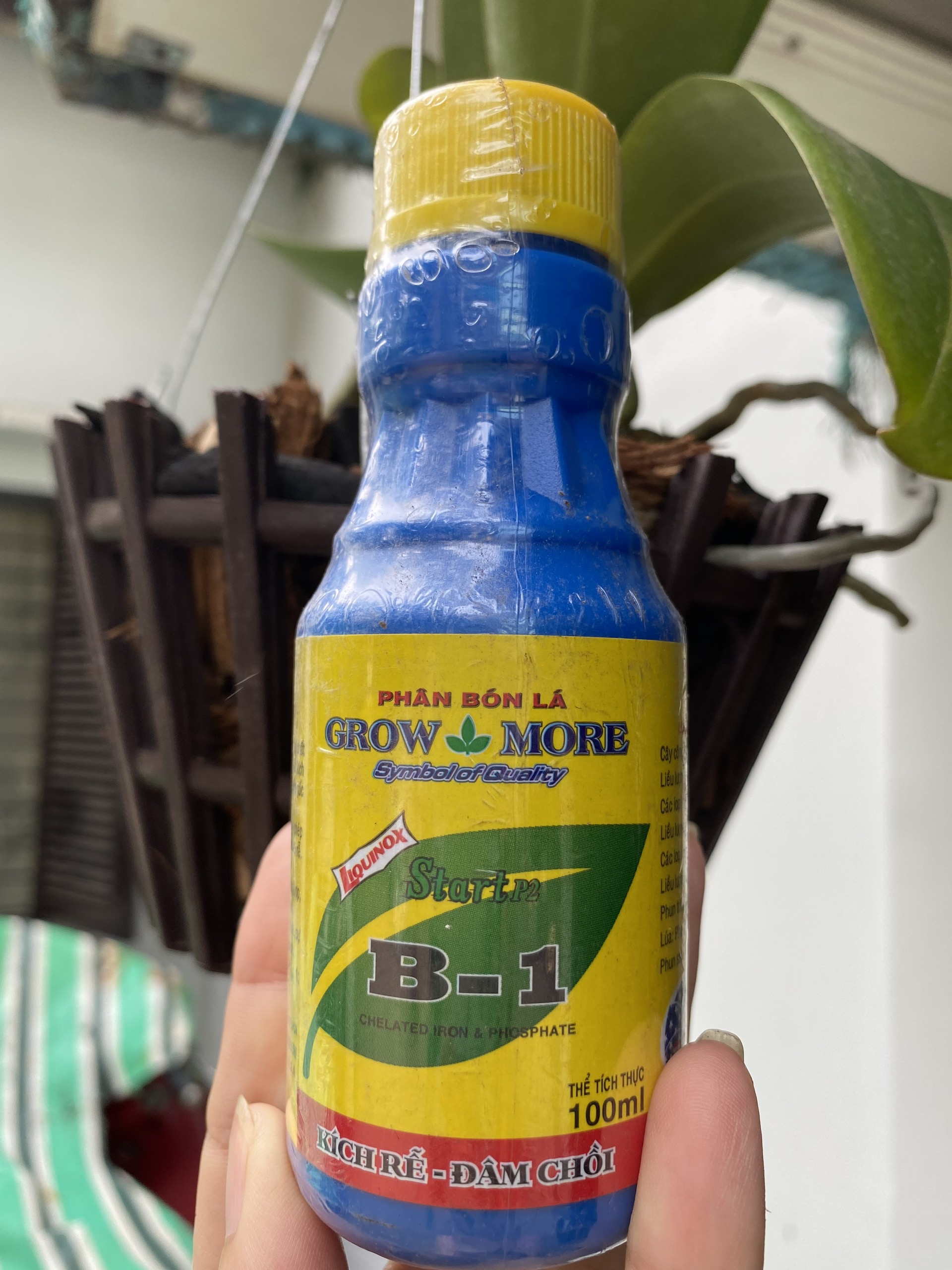 Phân bón lá đa vi lượng grow more b-1 chai 100ml
