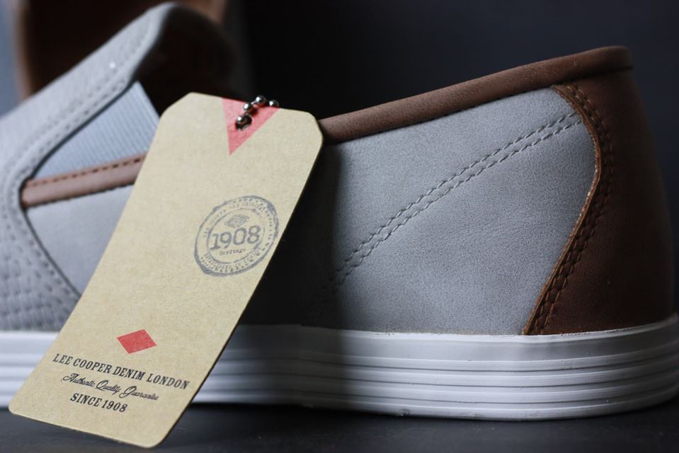 ✳✳✳ [Hàng Auth - Màu Xám] ✳ Giày Lee Cooper Slip on - Xám✳✳✳
