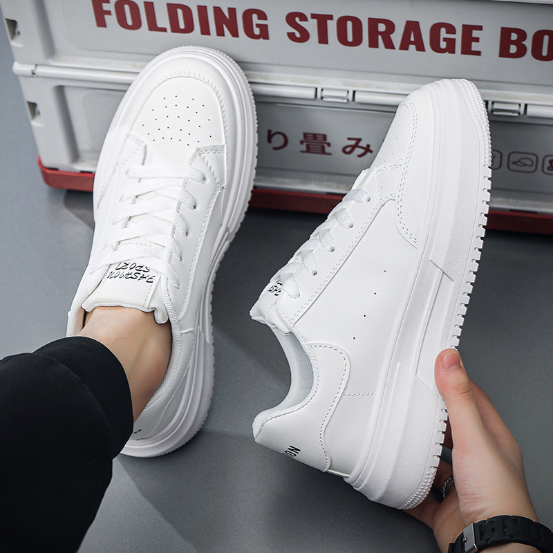 Giày Sneaker Giày Nam Full Trắng HOTTREAND