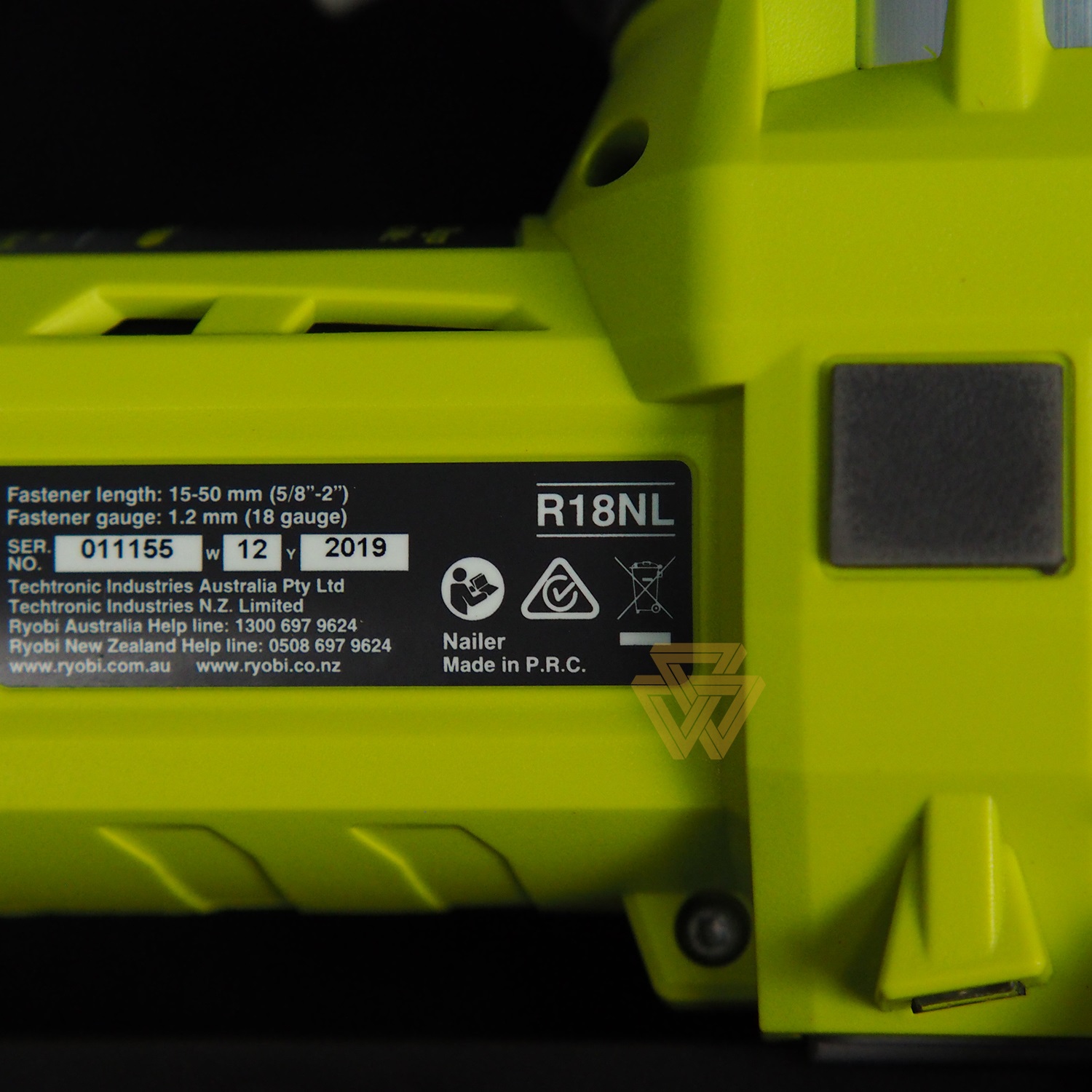 [HCM]Máy Bắn Đinh Pin 18V Ryobi R18NL-0