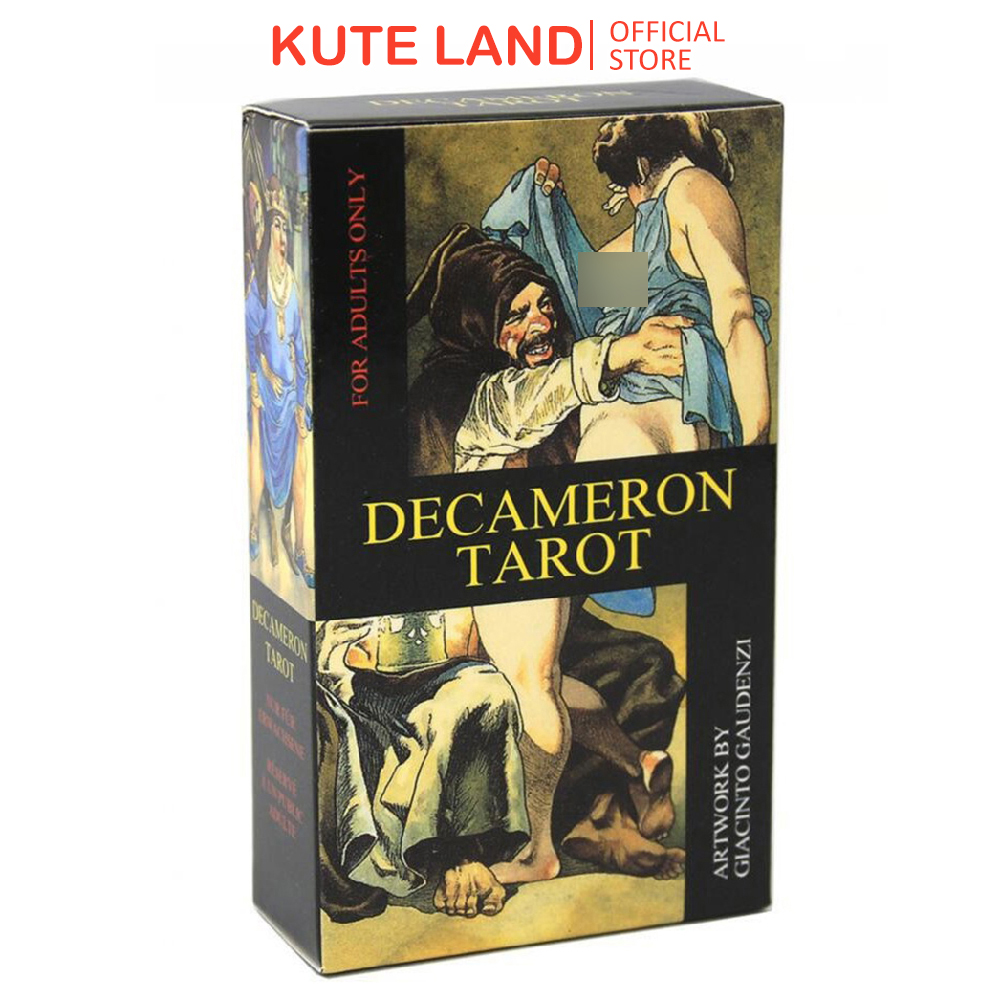 Bài Tarot Decameron 78 Lá Bài Tặng File Tiếng Anh Và Đá Thanh Tẩy