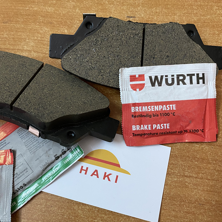 Mỡ tra má phanh, mỡ tra ắc phanh thắng gói 5.5g Wurth nhập Đức (đvt: 1 gói)
