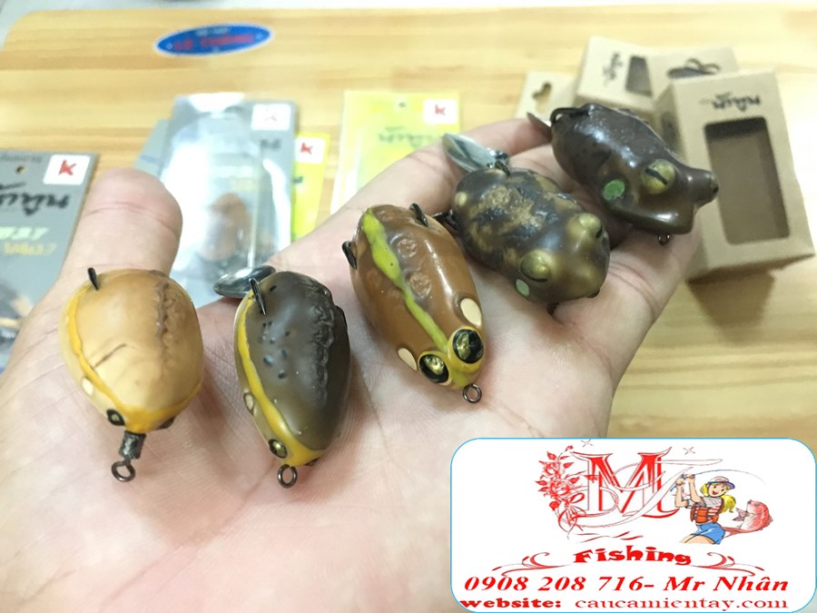 Mồi lure Lóc Frog Toon Thái Lan 2018