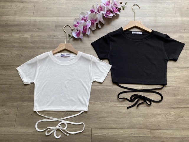 [HCM]Áo Croptop Kiểu Buột Dây