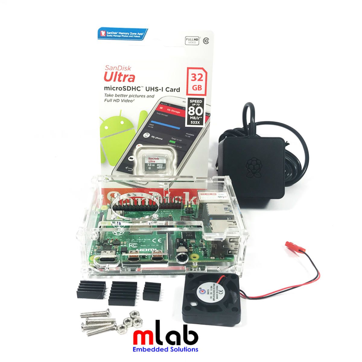 Bộ sản phẩm Raspberry Pi 4 (4GB RAM) Meka