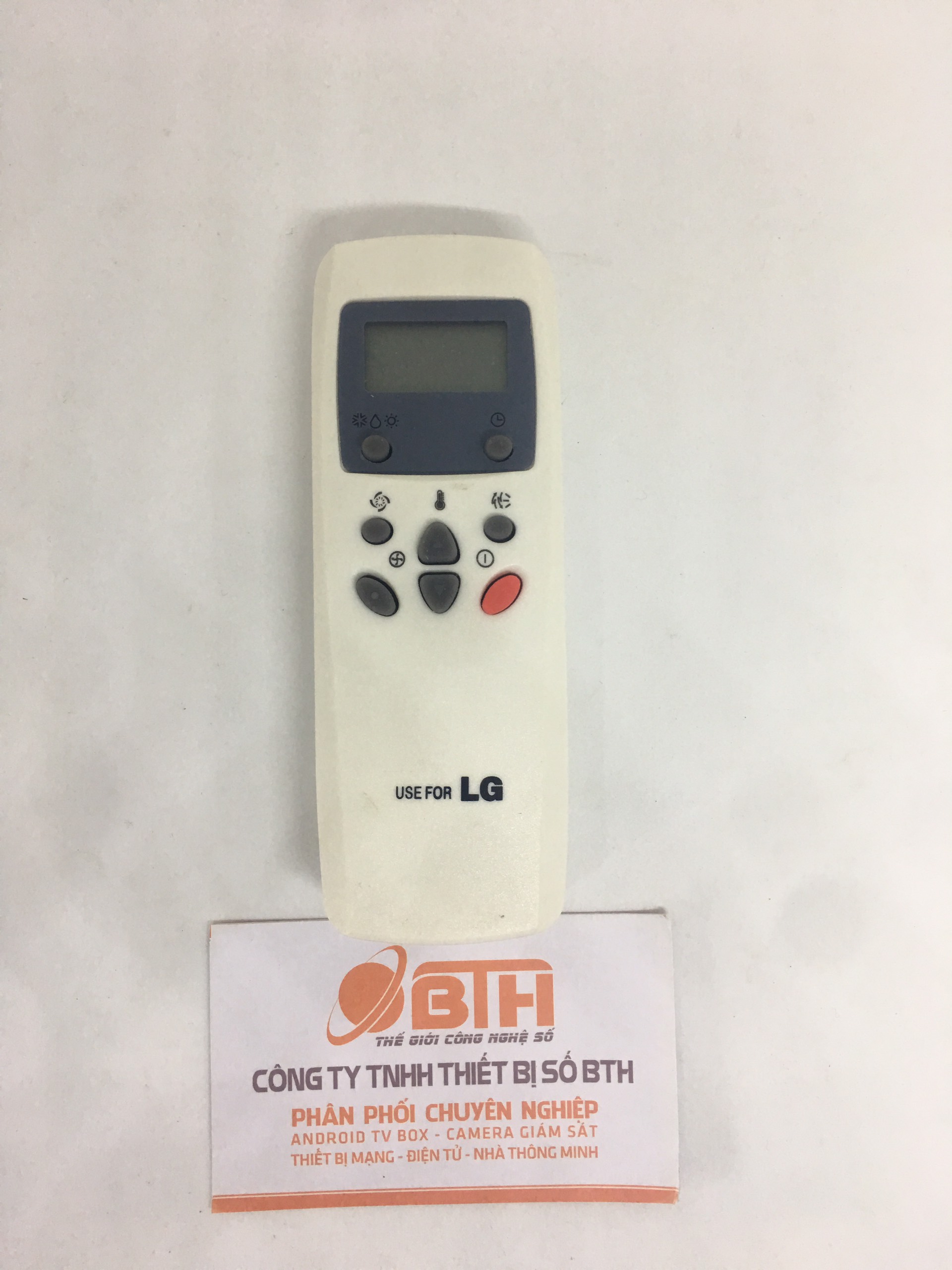Điều khiển điều hoà LG 1 chiều nút đỏ - LG1 chiều