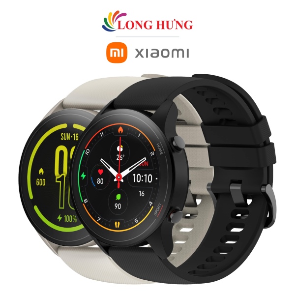 Đồng hồ thông minh Xiaomi Mi Watch BHR4723GL/BHR4583GL/BHR4550GL XMWTCL02 - Hàng chính hãng - Màn hình 1.39inch, Chống nước ATM, Đế sạc nam châm, Dung lượng pin 420mAh