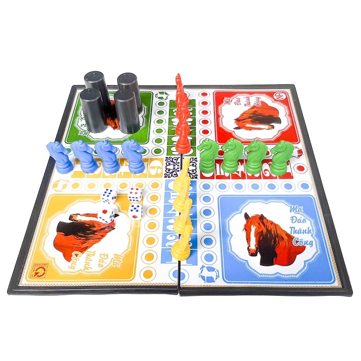 Bộ cờ cá ngựa có nam châm kích thước 28x28 cm