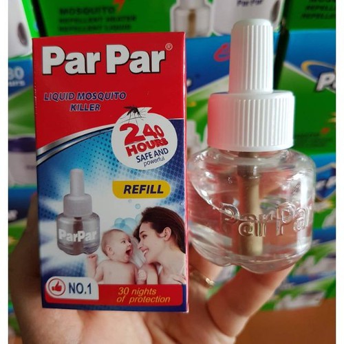 Combo 5 lọ tinh dầu đuổi muỗi parpar
