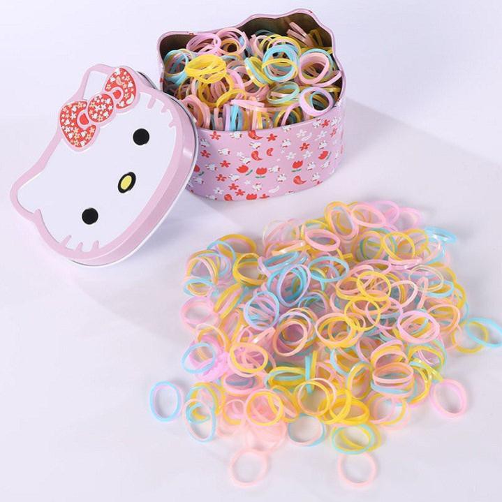 Hộp đựng chun buộc tóc Hello Kitty