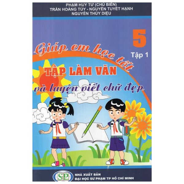 Fahasa - giúp em học tốt tập làm văn và luyện viết chữ đẹp lớp 5