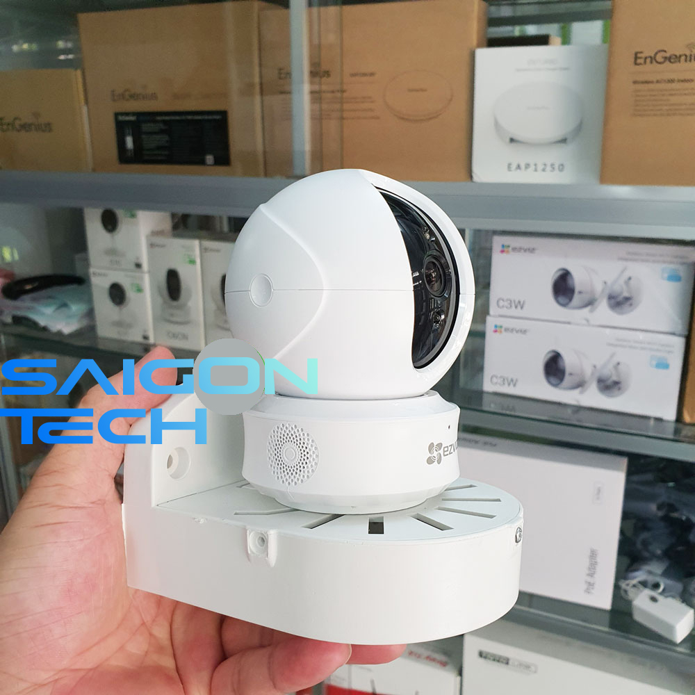 🔴Chân Đế Gắn Tường Camera Wifi Ezviz C6N, IMOU A22EP, Tapo C200 - đa năng gắn tường, trần nhà, đầy đủ ốc vít... bằng nhựa chất lượng cao cấp, ren đồng chắc chắn