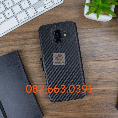 Miếng dán mặt lưng skin carbon Samsung Galaxy A6 2018/ A6 Plus