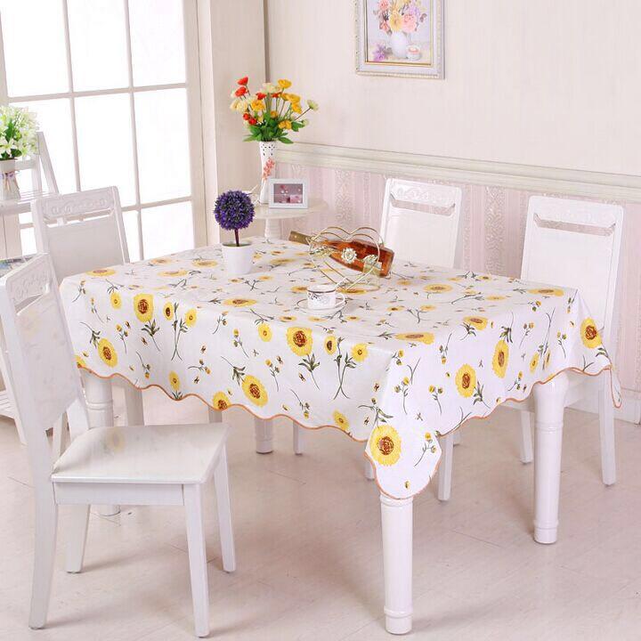 [HCM]Khăn trải bàn hình hoa kích thướt 106x152cm