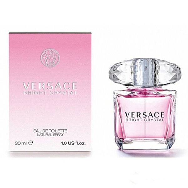 Nước hoa nữ Versace Bright Crystal Eau de Toilette 30ml + Tặng bông rửa mặt darkness