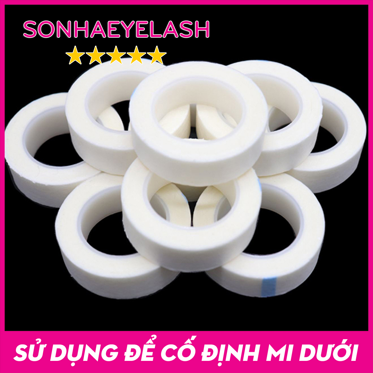 2 Cuộn Băng keo lụa nối mi