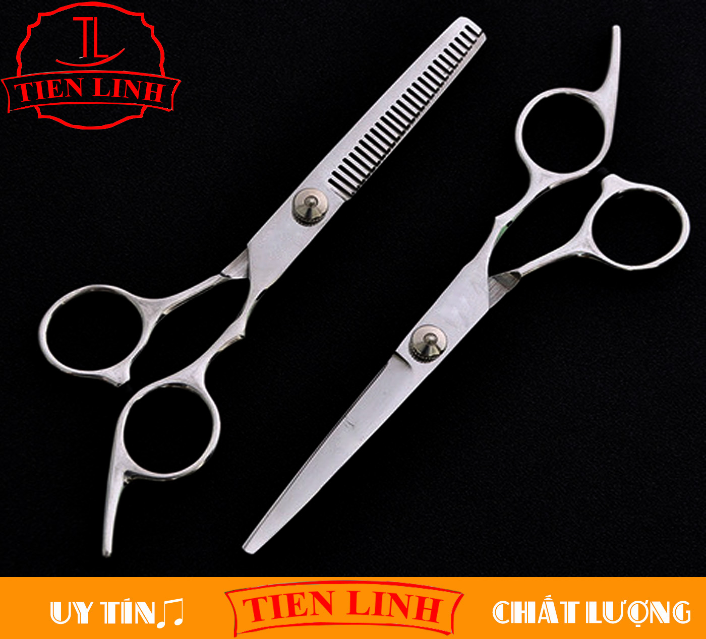 Tien Linh shop-hair cutting & thinning scissors-2-piece set suitable for home hair cutting