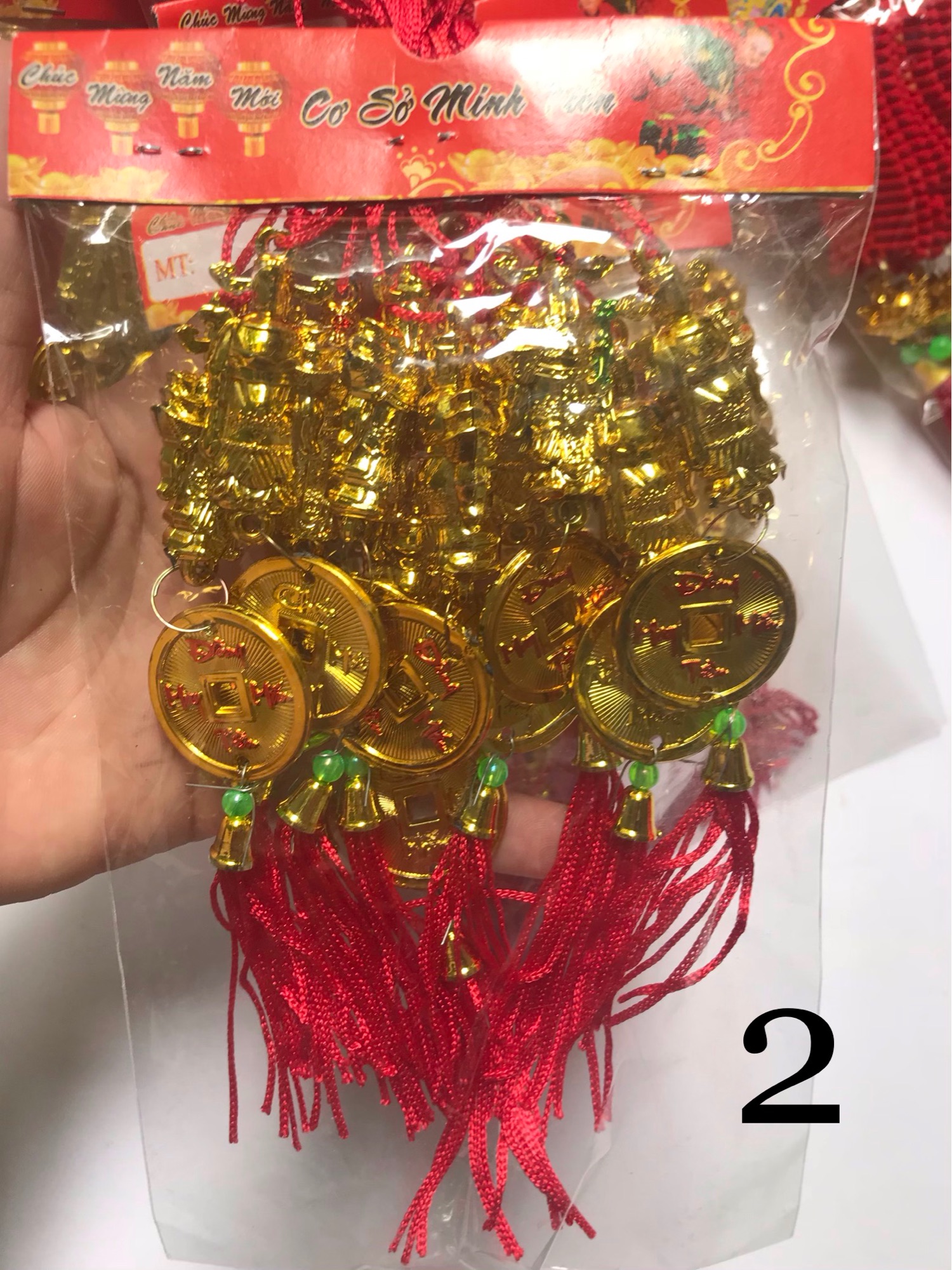 [HCM]Set 10 Liễn Dây Treo Trang Trí Tết