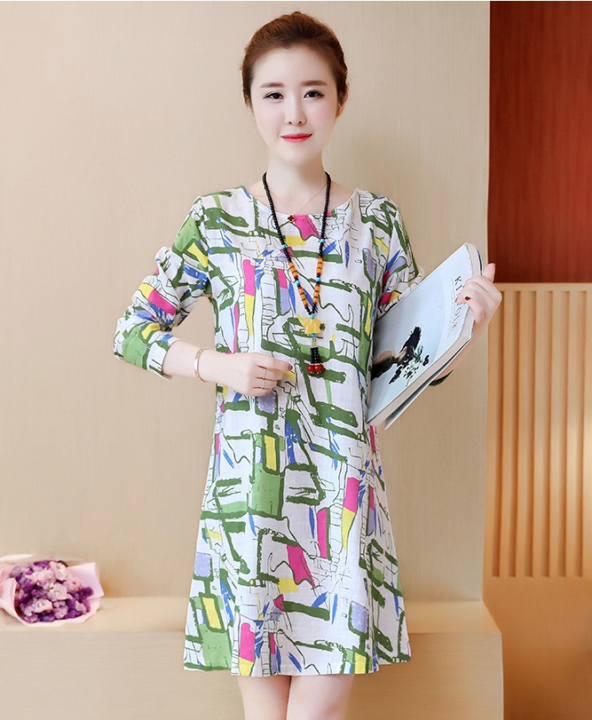 Đầm suông nữ phối màu trẻ trung da66