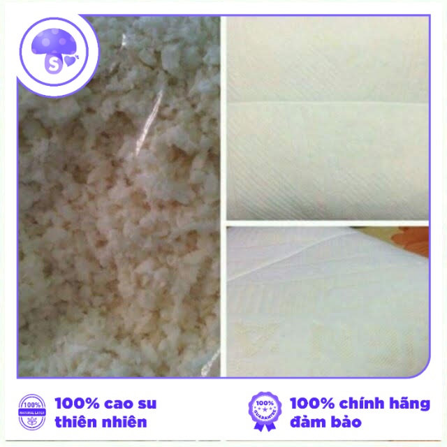 Gối ôm cao su xay Liên Á