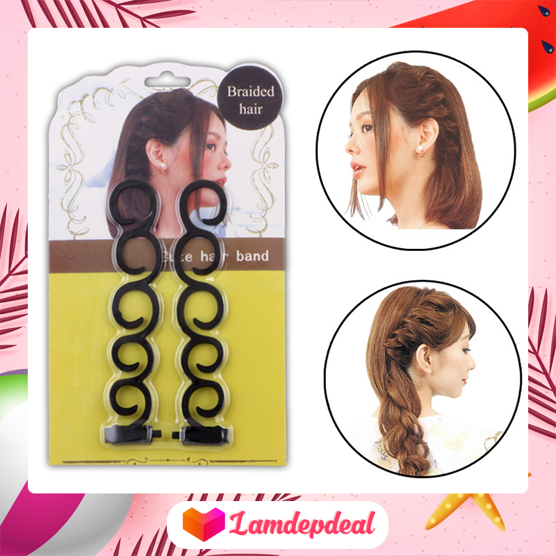 Dụng cụ tết tóc thác nước - Lamdepdeal