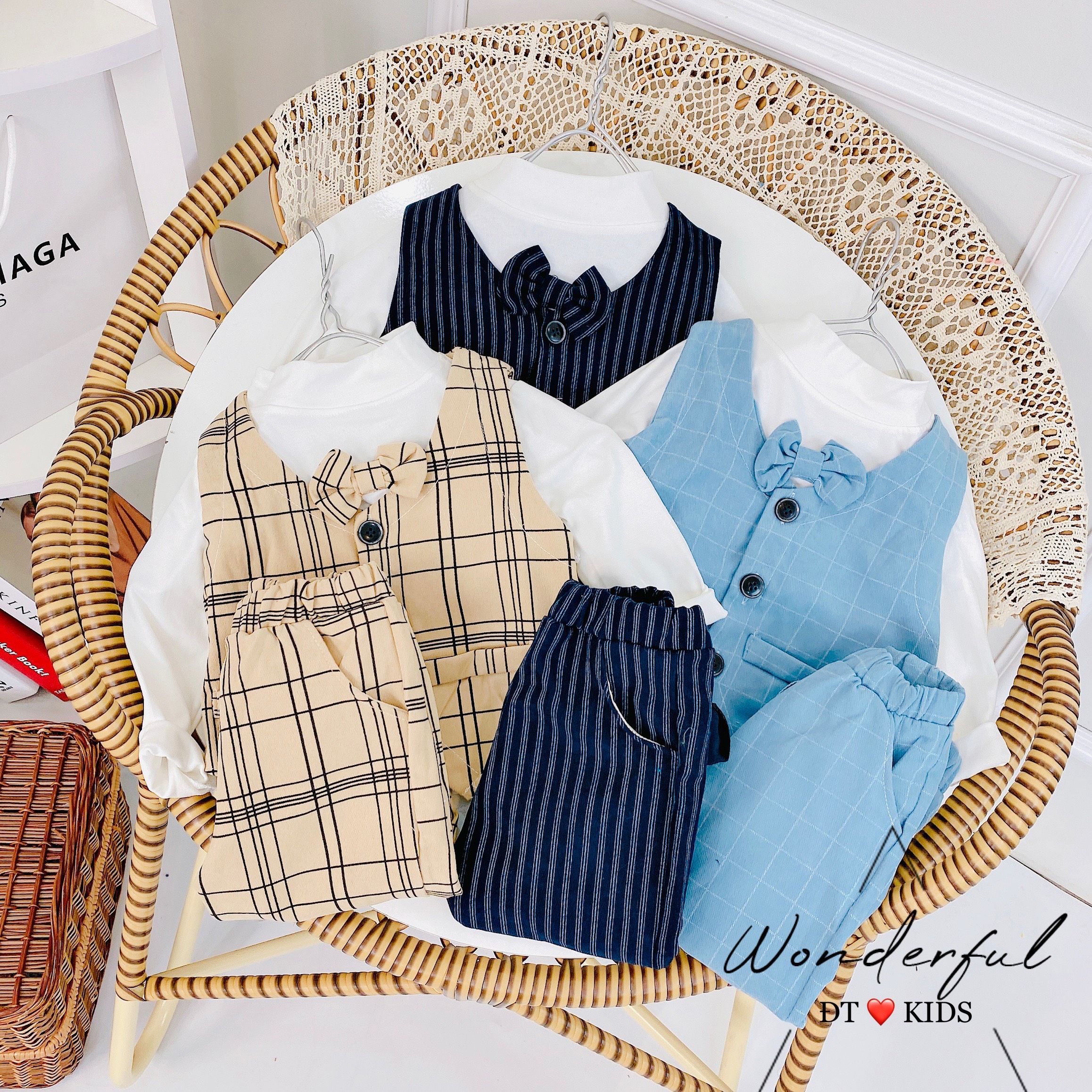 Set véc 3 món cho trai yêu diện Tết