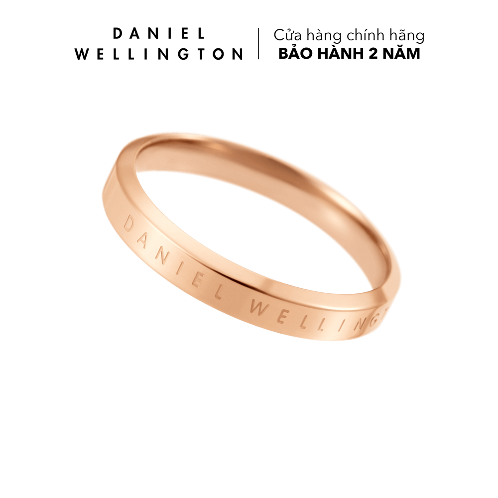 Nhẫn Daniel Wellington màu vàng hồng - Classic Ring
