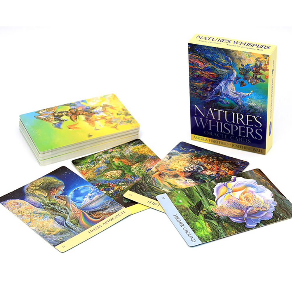 Bộ Bài Oracle Nature's Whisper Tặng Đá Thanh Tẩy