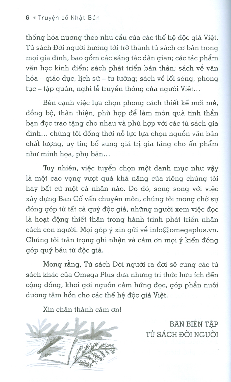Tủ Sách Đời Người: Truyện Cổ Nhật Bản
